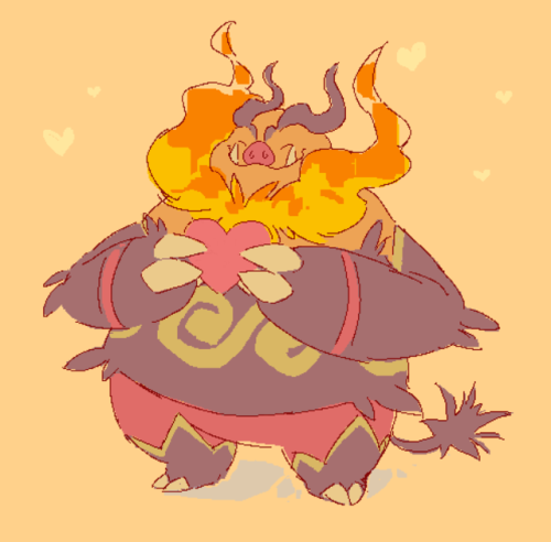 herrpaeronfluff:Hey did you know that Emboar is perfect in every conceivable way?