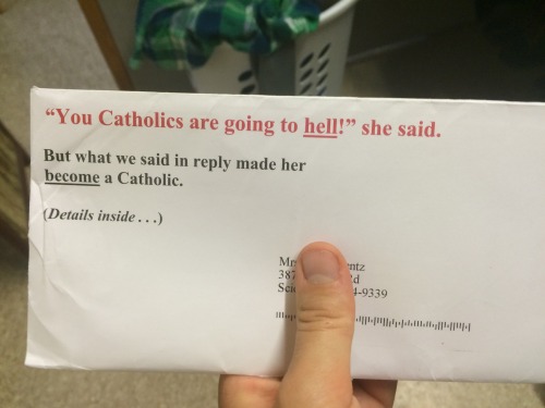 little-wankenobi:further-upandfurther-in:When Catholic Answers sends you clickbait through the mailw