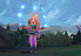 sailorcinnamonroll: l e a g u e     o f     l e g e n d s ZOE the aspect of twilight 