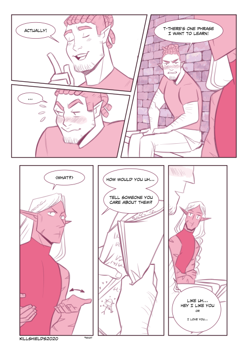 (Feelings) A short comic based around our Abyss DnD campaign.CW Blood/AbuseWanted to draw something 