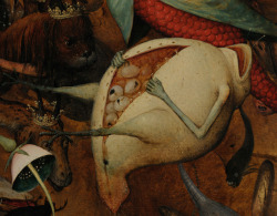 achasma:  The Fall of the Rebel Angels (detail) by Pieter Bruegel the Elder, 1562.