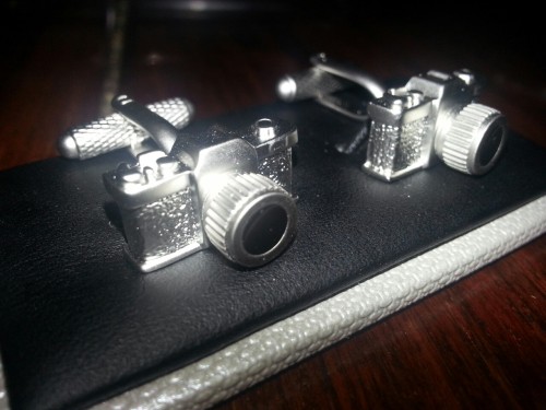 Camera Cufflinks, My Favourite Christmas Present