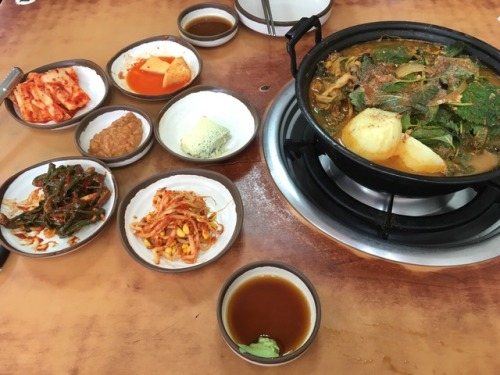 korealunchtimestory:감자탕 bone soup #KoreanFood
