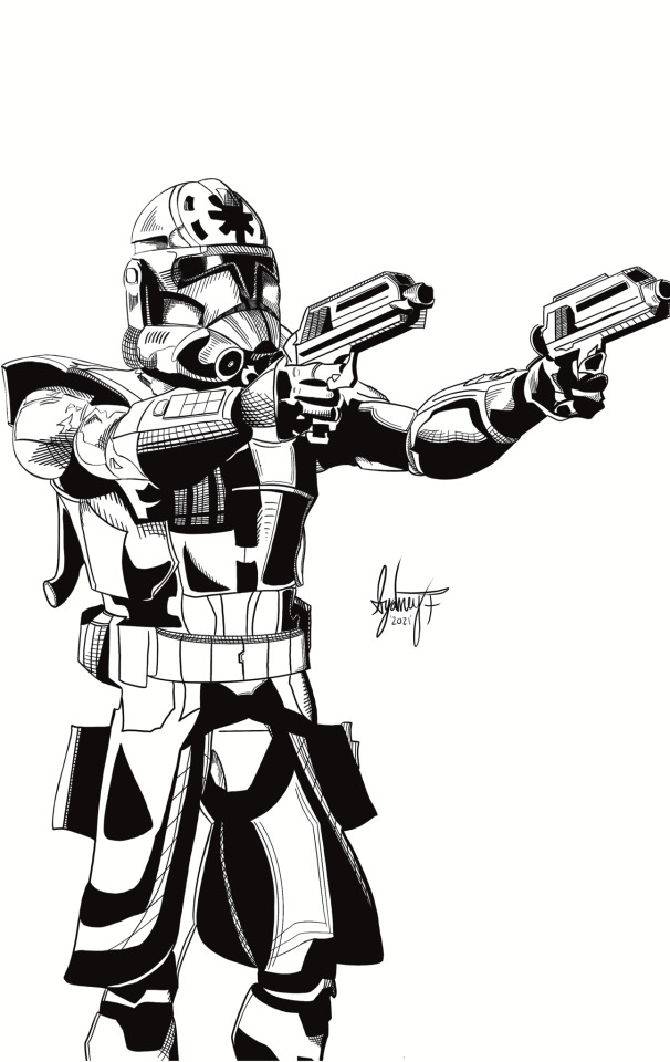 star wars coloring pages captain rex