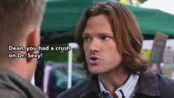 idedicatethisblogtodestiel:  f-ckyeahfutbol:  Your face is sounds fake, Dean.   “Your face”