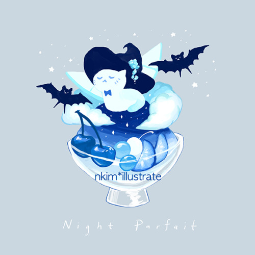 nkim-doodles:Night Parfaits. 