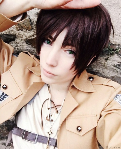 i never posted this eren selfie even though i kinda like it&hellip;. (｡･･｡)ゞ