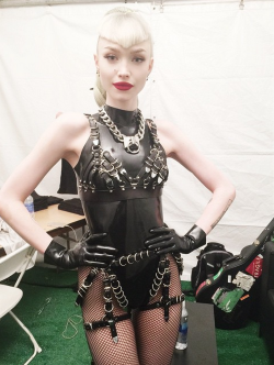 creepyyeha:  Ivy Levan in Sui Bra and Bottom