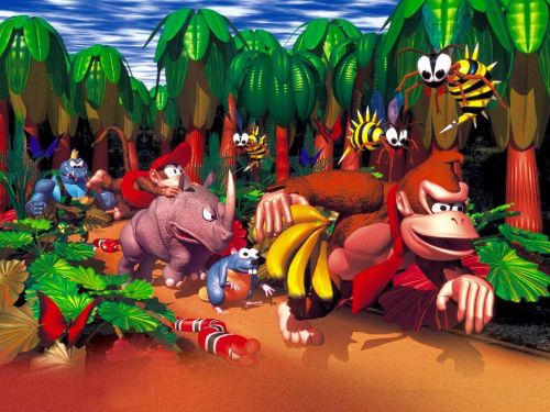 lm-g1:Had a super vivid dream last night that Nintendo unveiled a Donkey Kong Country CG animated fi