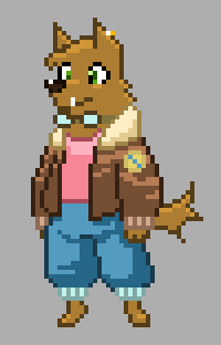 dogbomber:  Tried my hand at pixeling. it was fun! 