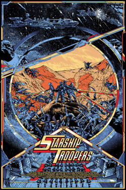 thepostermovement:  Starship Troopers by