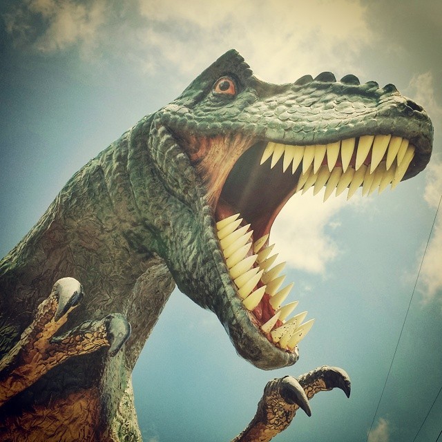 Roar!
#dinosaur #t-rex #minigolf #beach #wildwood #nj