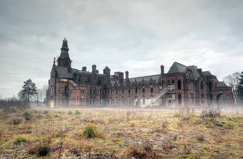 Barnes Hospital, also known as Barnes Convalescent Home, in Cheadle, Greater Manchester