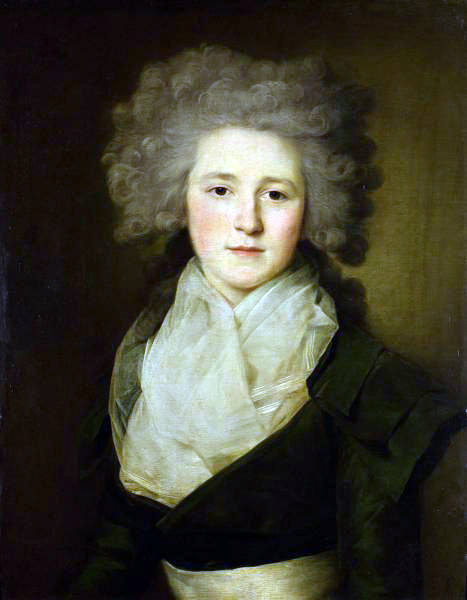 Anna Stroganova by Jean-Louis Voille, 1790