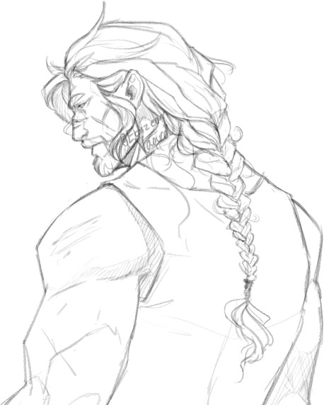 I’ve been giving FFXIV a try and wanted to try and figure out what Hyur!Vaard would look like. Tryin