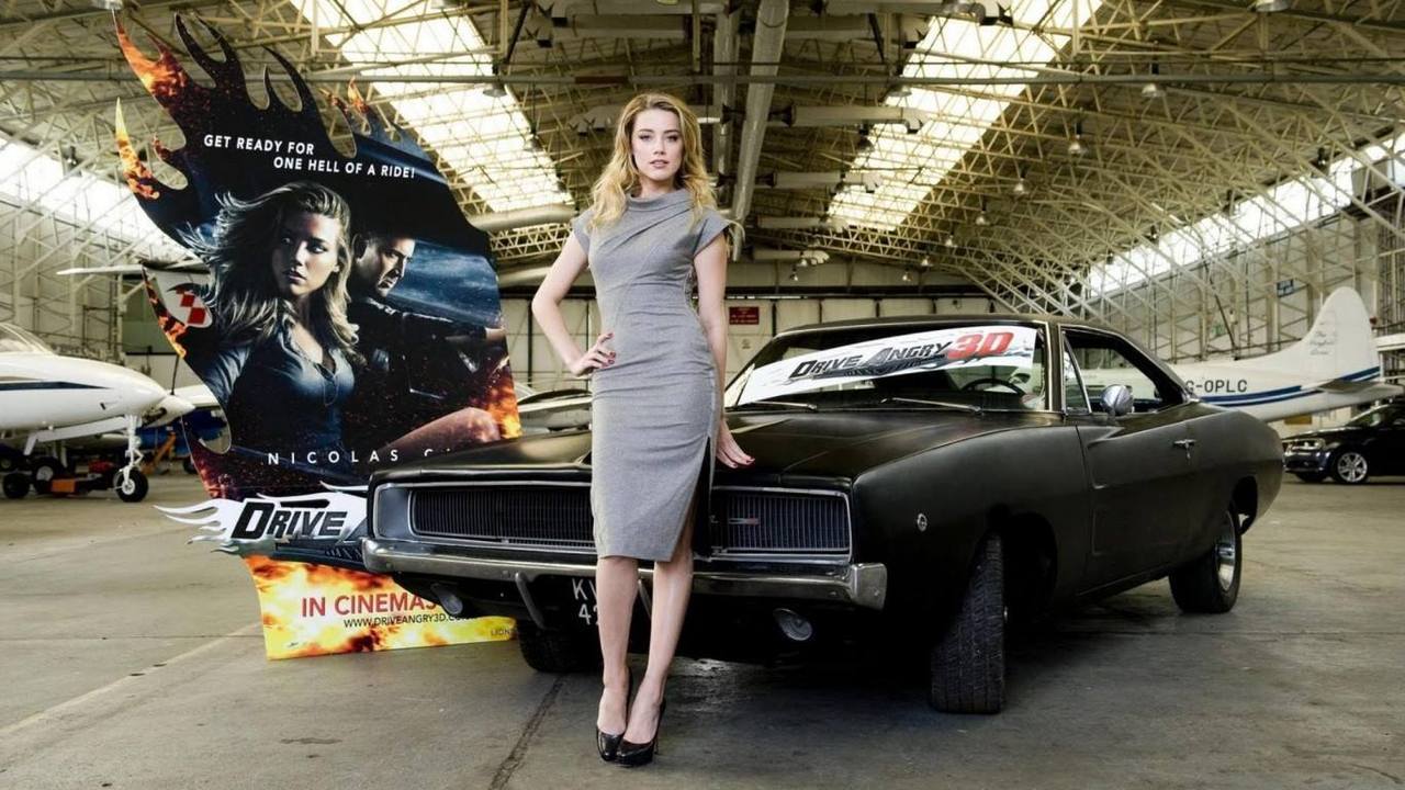 jacdurac:   1968 Dodge Charger w/ Amber Heard