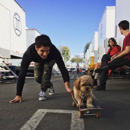 theodoreraeken:   Tyler Posey + Chewy (◡‿◡✿) adult photos