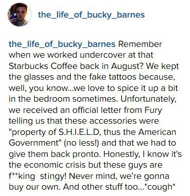 the-life-of-bucky-barnes:  On Instagram 