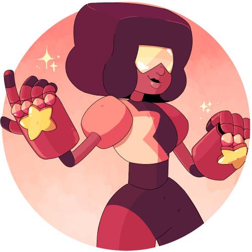 skinnymister:  edits of my bigger print of the gems! these will be available as miniprints at ozcc :} steven coming soon!