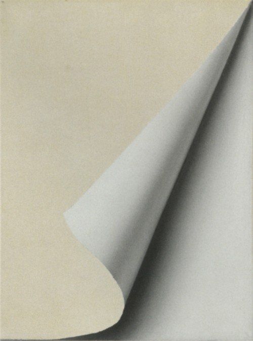 Turned Sheet By Gerhard Richter