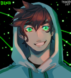 promsien:  *AGGRESSIVELY DRAWS BEN 10*