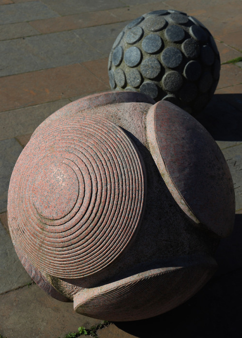 Oldmeldrum Prehistoric Inspired Sculpture, Aberdeenshire, Scotland, 27.5.18.