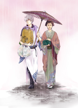 thepurpleusagi:  花冷えの雨 Pixiv ID: 9969960Member: ニジタ