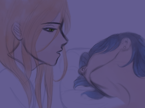 pawsomelybuggy: ehe, messy lukadrien as pining adults ✨with an angsty premise I will refrain from gi