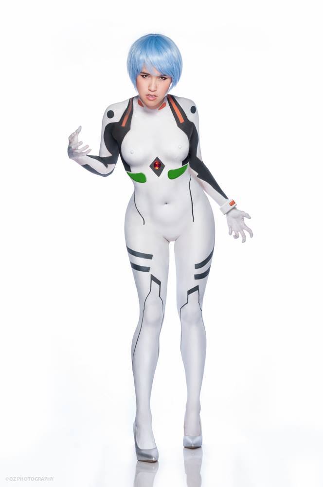 Cosplay body paint