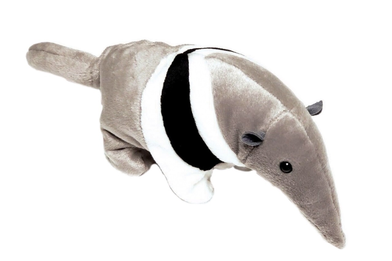 plushieanimals:antsy the anteater beanie adult photos