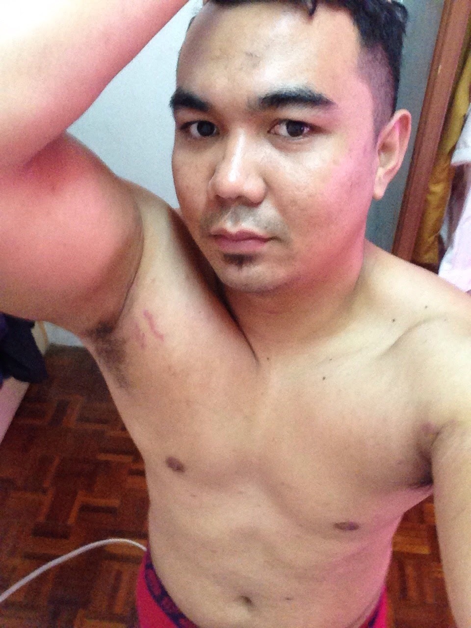 daddyloverfan: jjes0001:  #Asian #Malaysian #daddy #fit #sixpack #hairy  Part 2 