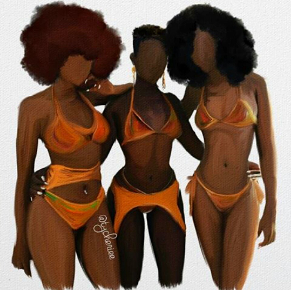 ikesh:  afrodesiacworldwide:  IG-@tycheriee  These are amazing! 