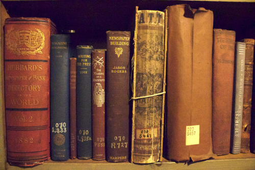 Ever wondered what it looks like up in the stacks of the George Peabody Library? Wonder no more, fab