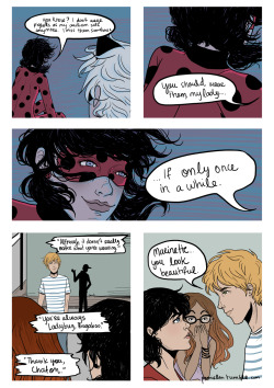 Pamislav:  Pigtails P.2(Ladybug Fan Comic)I Think He Finally Made The Connection.