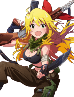 Transparent-Imas:  無邪気な狂戦士　星井美希 Simple-Minded Berserker -