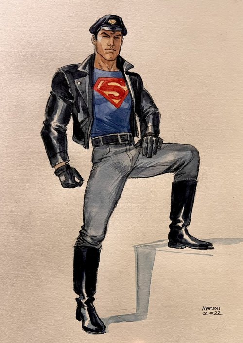 manganiello:SUPERMAN by Enrico Marini