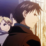 todorokes:  Roy mustang and Riza hawkeye  