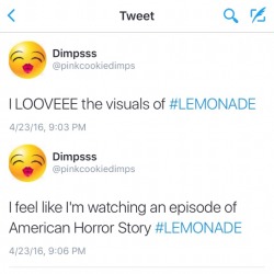 pinkcookiedimples:  Sooooo Lemonade gave