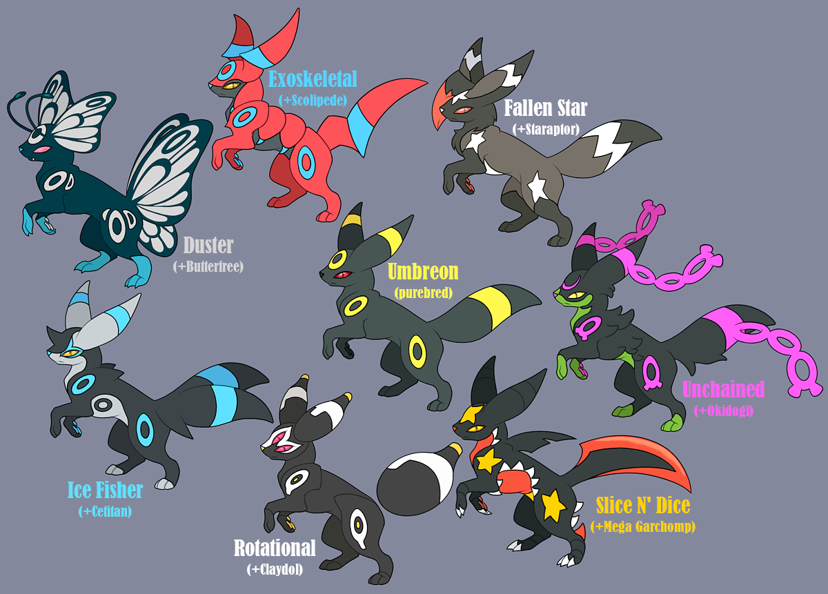 Shiny Mega Gengar/Umbreon Adopt