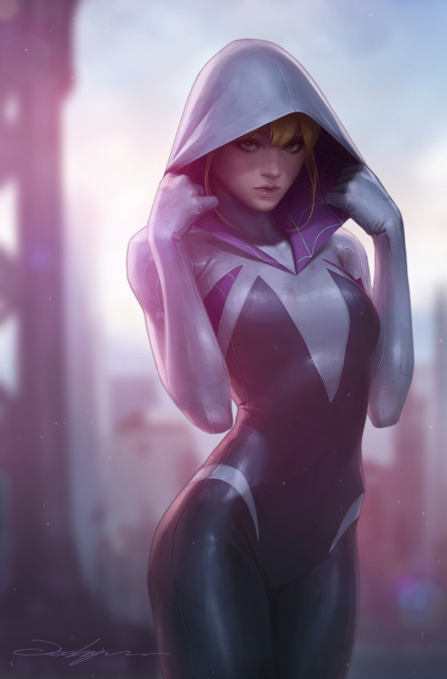 cultofthewyrm:   GWEN STACY #2 (OF 5) Spider-Gwen Ghost Spider  by  JeeHyung lee  