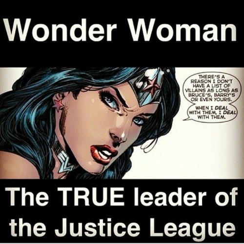 She don’t care about comic sales. She truly brings the justice #wonderwoman
