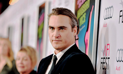 valleyboypta:Joaquin Phoenix, Inherent Vice screening at AFI Fest, November 8.