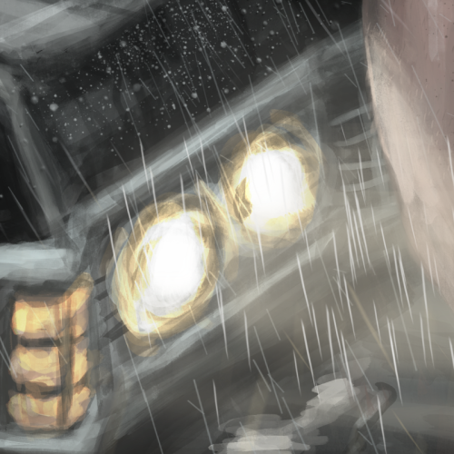 scenteddean:smut in the rain <3 full nsfw version is on twitter as always!