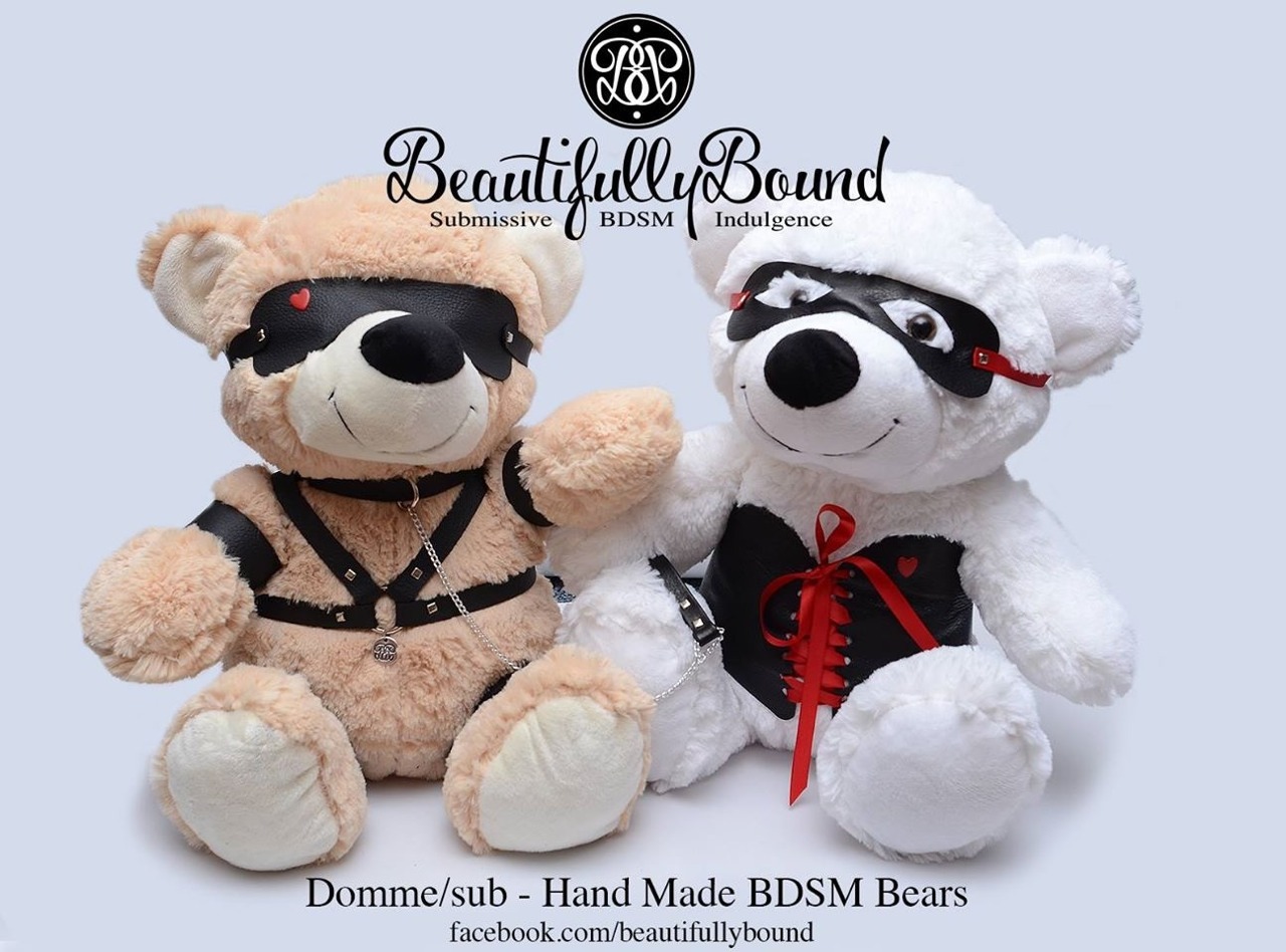 bdsmbeautifullybound:  Because you all think my bears are funny…here are some more