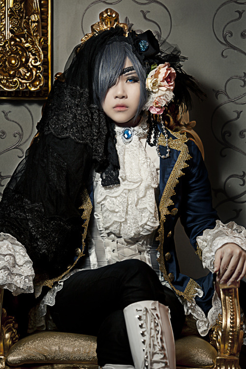 Kuroshitsuji Cosplay Rui Yujin as Ciel Phantomhive  Photo by Kei Hâm Retouch by Rui Yujin