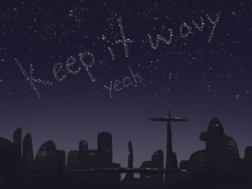 hannageorge:“There was a new constellation in the sky that night”Because we all know that Lazer Ted 