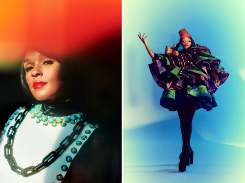 Janelle Monáe for The Cut. Images by  Elizaveta Porodina.