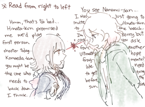 another random mini comic&ndash; got lazy halfway oopsi think they’d fight over hinata-kun? maybe?
