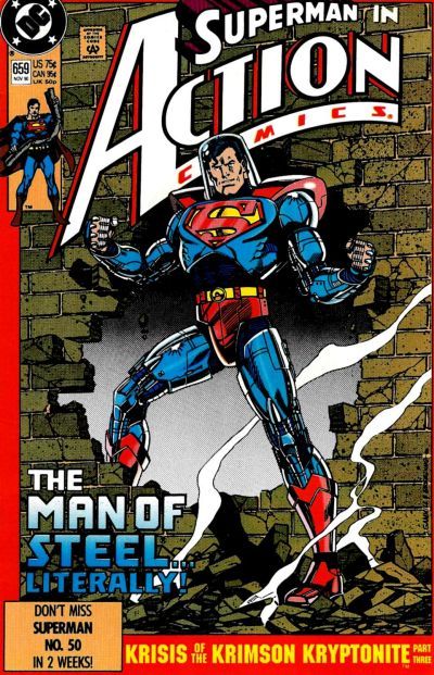 Superman '86-'99 — Action Comics #659 (November 1990) KRISIS