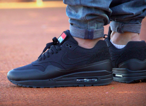 Nike Air Max 1 'Patch Pack' Black (by pedram50) – Sweetsoles – Sneakers, trainers.